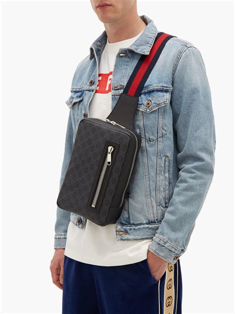 men's gucci tote bag|gucci men cross body bag.